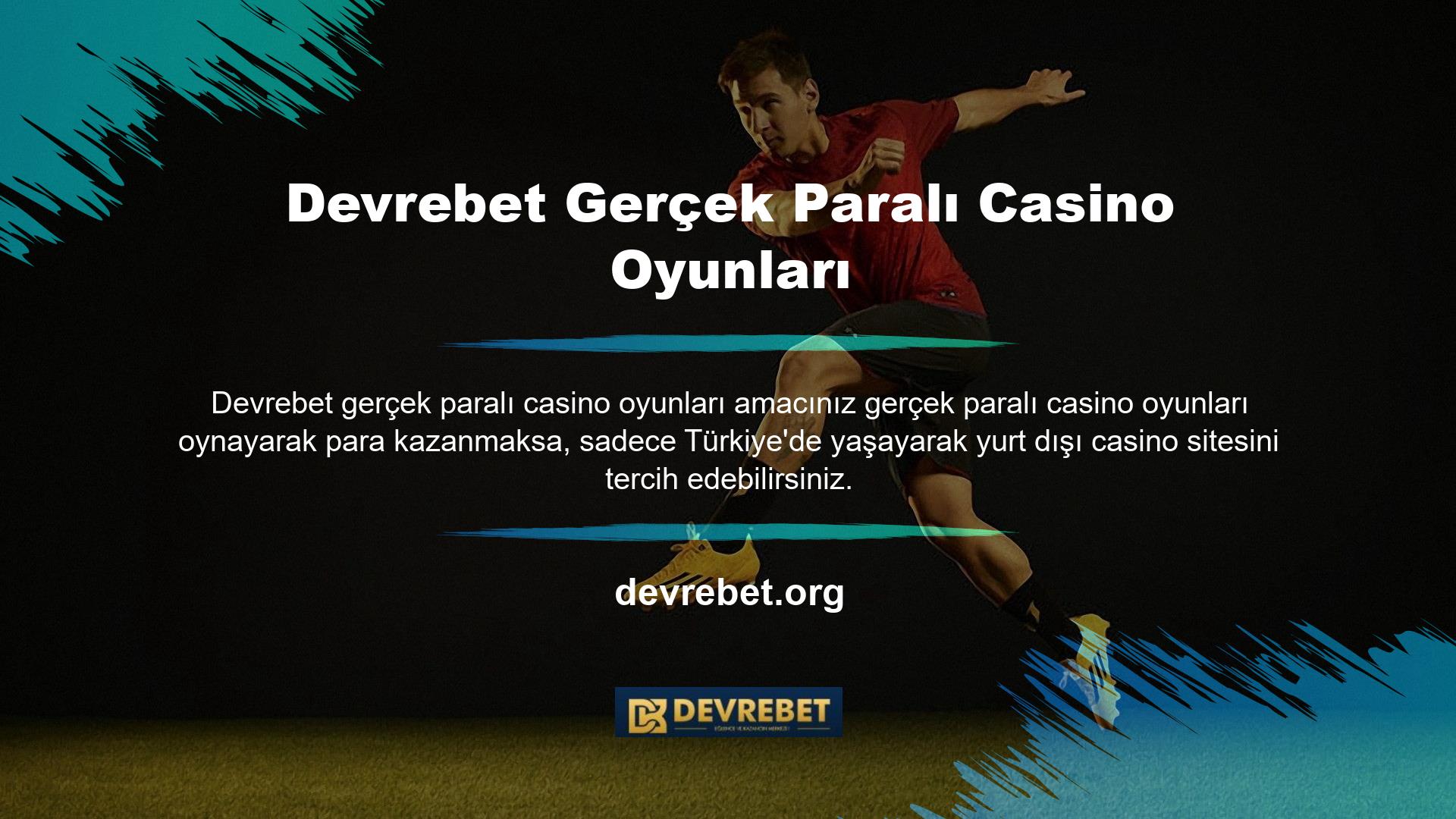 Otantik Türk veya Türk yapımı web sitelerinde veya uygulamalarda gerçek parayla casino veya canlı oyun oynayamazsınız