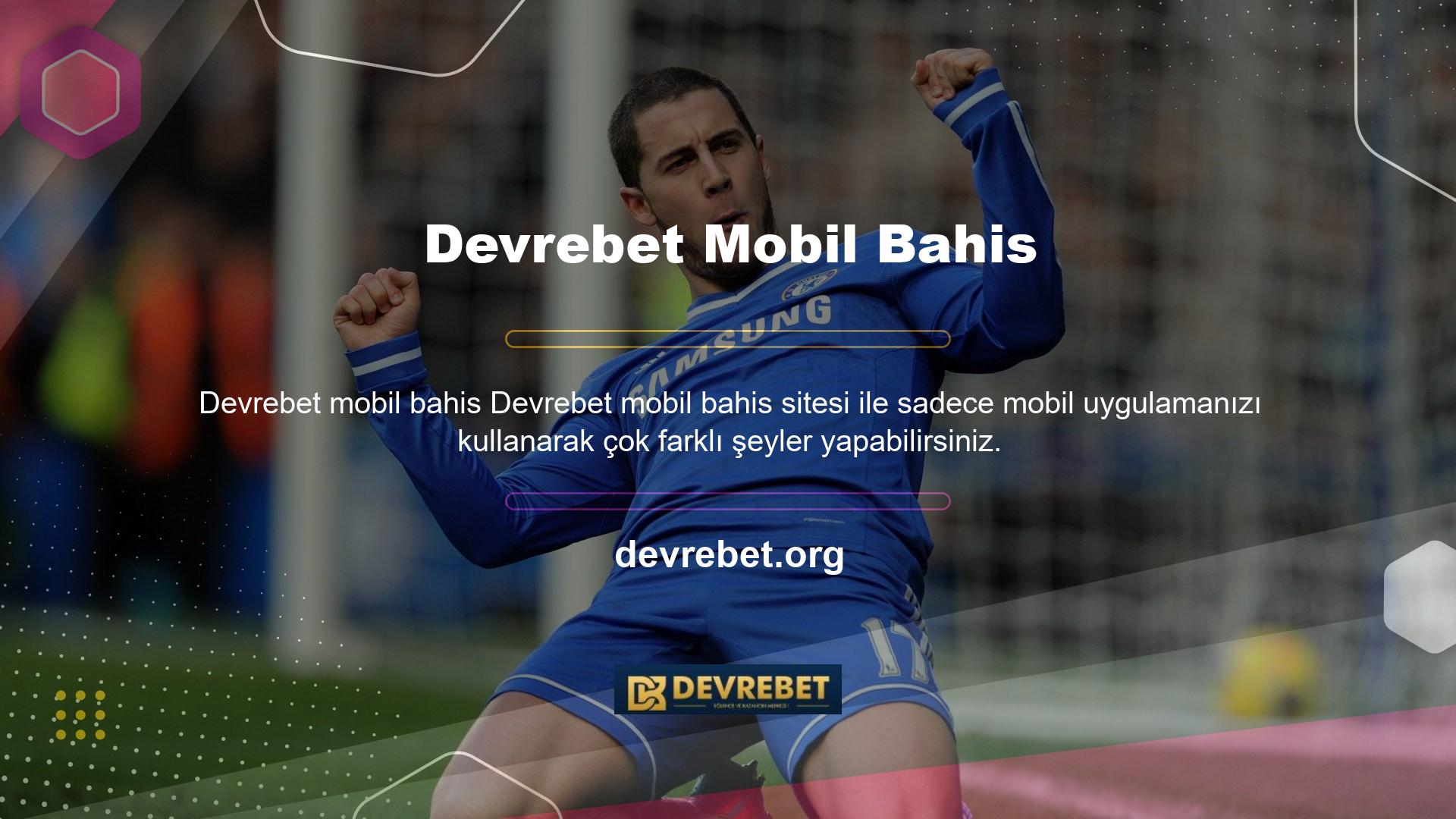 Bu hizmetlerden en iyi şekilde yararlanmak istiyorsanız, uygulamayı telefonunuza indirin ve bir patlama yapmaya hazır olun! Devrebet mobil bahisleri ile sitede spor bahisleri ve canlı bahisler için kendi kuponlarınızı yapabilirsiniz