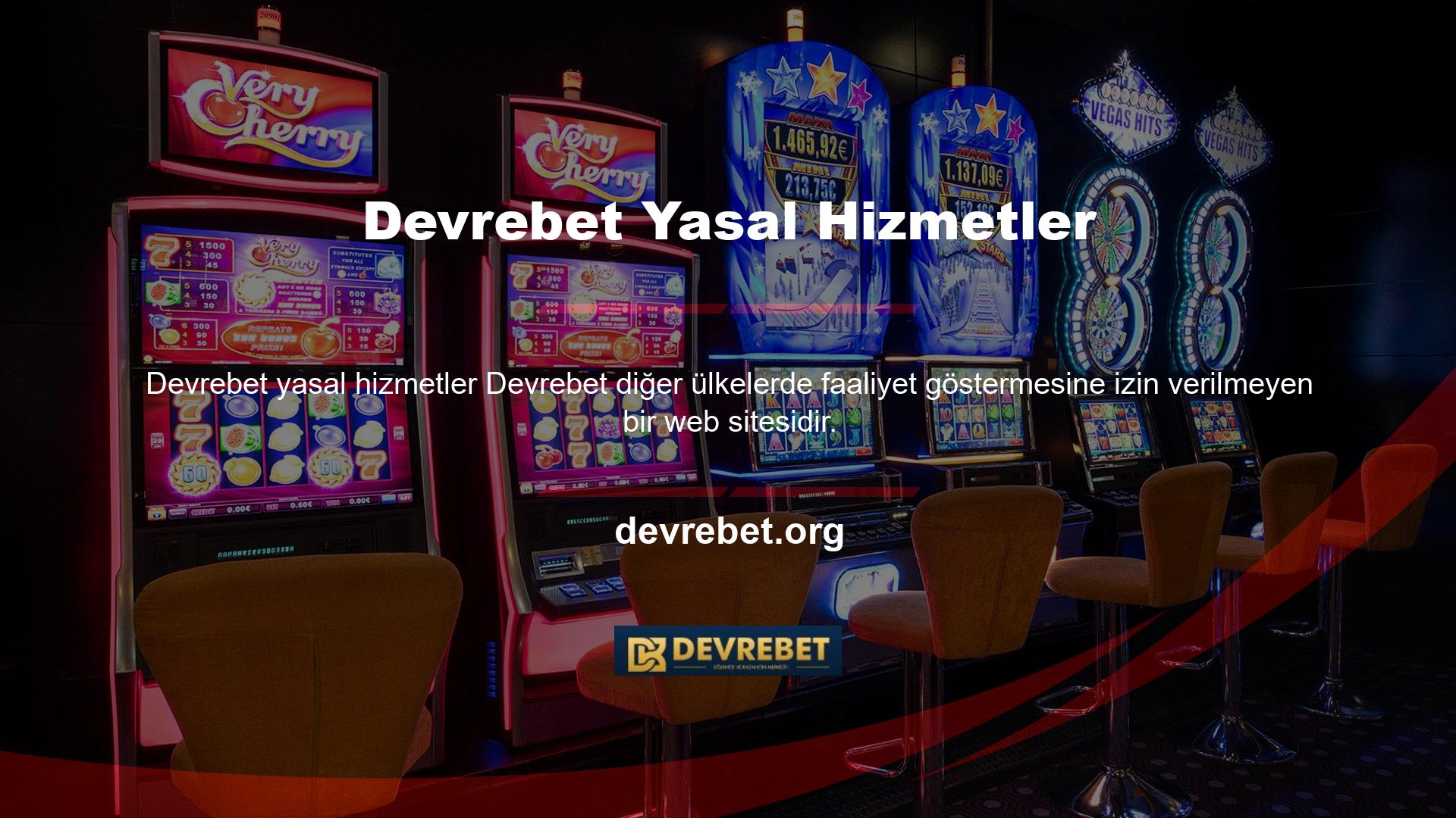 Devrebet web sitesi, kullanıcı dostu olacak şekilde tasarlanmış bir web sitesinin iyi bir örneğidir